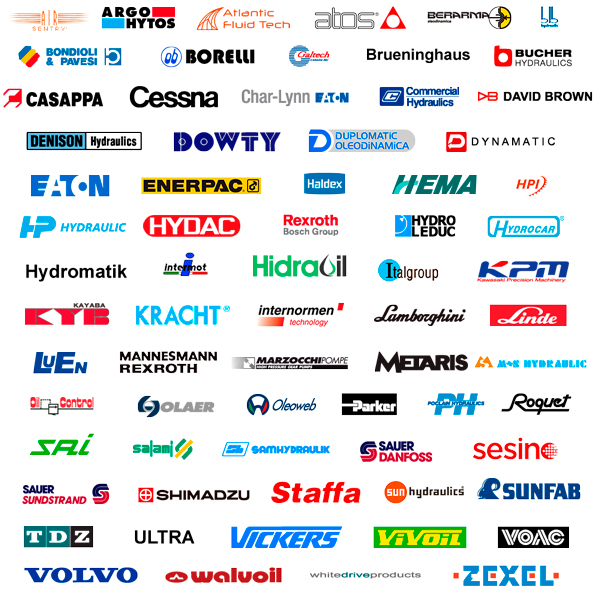 Products from the leading hydraulic brands