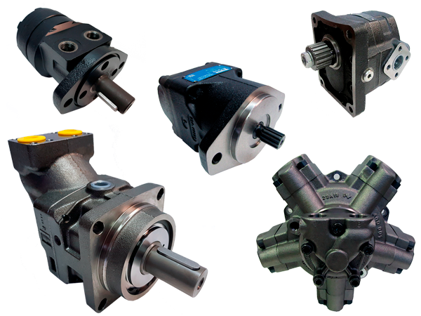 Hydraulic motors for hydraulic systems