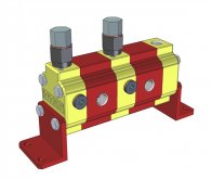 Image RV-0V 9RV Vivoil Vivolo gear flow dividers group 0 with valves