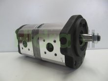 Image 0510665093 Bosch Rexroth hydraulic double gear pump 16+11 cm3 tapered shaft 1:5