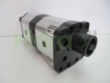 Thumbnail of 2LM27-16IA01R-SN Roquet hydraulic double gear pump 18+10.6 cm3 con eje para polea
