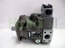 Thumbnail of PV020R1K1T1NMMC Pompa idraulica Parker a pistoni portata variabile 20 cc/giro con albero cilindrico da 25 mm