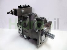 Image PV028R1K1T1NMMC Parker hydraulic piston pump variable displacement 28 cm3 straight shaft 25 mm