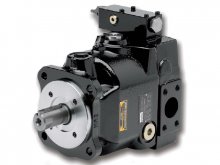 Image PV180R1K1T1NMMC Parker hydraulic piston pump variable displacement 180 cm3 straight shaft 50 mm