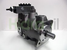 Image PV016R1K1T1NGLC Parker hydraulic piston pump variable displacement 16 cm3 power control 11 kW straight shaft 25 mm