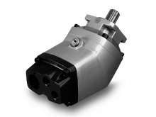 Image F2-70/35-R Parker hydraulic piston pump bent-axis double flow 70+35 cm3 with splined shaft z8 CW rotation
