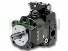 Image PV063L1K1T1NMFC Parker hydraulic piston pump variable displacement 63 cm3 straight shaft 40 mm
