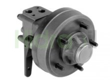 Thumbnail of 151F0668 OMSB 160 Sauer Danfoss hydraulic orbital motor 160 cm3 with drum brake