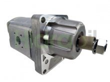 Image 0510745015 Bosch Rexroth hydraulic gear pump 22 cm3 con soporte rodamiento