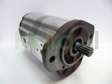 Image HP201 Extec hydraulic double gear pump