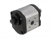 Image 0510515347 Bosch Rexroth hydraulic gear pump 11 cm3 splined shaft z9