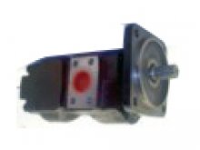 Image 6109162M91 Terex hydraulic double gear pump