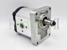 Imagem 0510625063 Bomba de engrenagem hidráulica Bosch Rexroth 19 cc/rev com eixo cônico