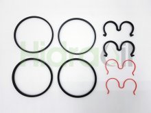 Image 1517010152 Bosch Rexroth seal kit (without shaft seal) for group 2 hydraulic gear pumps NBR