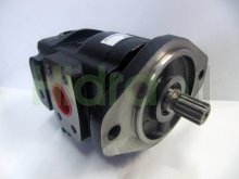 Image 7029111073 Parker Ultra hydraulic gear pump with priority valve LS