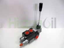 Image DM38/1 Hidraoil monoblock directional control valve 1 lever G3/8 Double acting Spring return