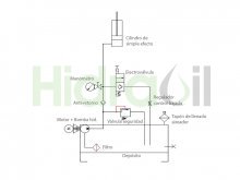 Thumbnail of CH-MONT-General Hidraoil mini central hidráulica para empilhadeiras ou plataformas elevatórias com cilindro de simples ação