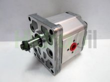 Image SNP2/25 S CO01 Sauer Danfoss Turolla hydraulic gear pump 25 cm3 with tapered shaft 1:8 anti-clockwise rotation