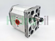 Image SNP3/90 S CO01 Sauer Danfoss Turolla hydraulic gear pump 90 cm3 with tapered shaft 1:8 anti-clockwise rotation