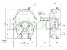 Thumbnail of 101924 Hidraoil männliches Übersetzungsverhältnis 1:2.5 für Hydraulikpumpe vom Typ Volvo