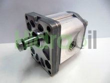 Thumbnail of ALP2-D-13-FG Marzocchi hydraulic gear pump 9.6 cm3 tapered shaft GAS threaded ports CW rotation