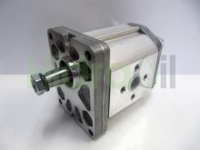 Thumbnail of 2-S-30 Marzocchi hydraulic gear pump 21.1 cm3 tapered shaft GAS flange ports CCW rotation