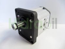 Thumbnail of GHP2-S-34 Marzocchi pompe à engrenage 23.7 cm3 arbre conique GAS flasque ports rotation gauche acier covers