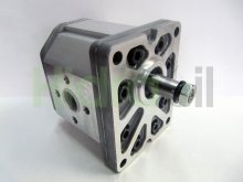Thumbnail of ALP3-D-80 Marzocchi hydraulic gear pump 52 cm3 tapered shaft GAS flange ports CW rotation