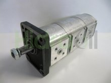 Image PLP10.4-86E1/10.4/10.4-FS D-L VZN 65902591 Casappa hydraulic triple gear pump with tapered shaft