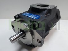 Thumbnail of T67CB-B10-B03-1R00-A111 Denison Parker hydraulic double vane pump 10+3 gpm with cylindrical shaft