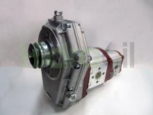 Image 102284 Hidraoil agricultural PTO tandem hydraulic gear pump assembly