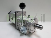 Thumbnail of KEM23I-B3R44 Hidraoil gear pump 44 cm3 avec mechanical clutch rotation gauche