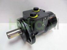 Image 155400A6312BAAAA WP Series Danfoss hydraulic orbital motor 400 cm3 with 25 mm straight shaft 2 hole mount GAS ports