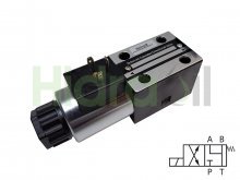Image WEVNG6-4A-220VAC Hidraoil directional control valve A B to T 4/2 NG6 220V AC