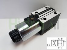 Image WEVNG10-3A-220VAC Hidraoil directional control valve open center 4/2 NG10 220V AC