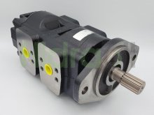 Image 7029122052 Parker hydraulic double gear pump