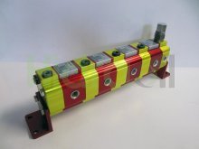 Thumbnail of 9RS04E09 Vivolo Divisore di flusso a ingranaggi a 4 elementi 1.27 cc/giro con 1 valvola singola 70-315 bar gruppo 0 Vivoil