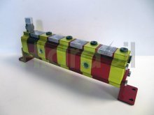 Thumbnail of 9RS04E09 Vivolo Divisore di flusso a ingranaggi a 4 elementi 1.27 cc/giro con 1 valvola singola 70-315 bar gruppo 0 Vivoil