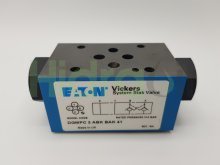 Image DGMPC 3 ABK BAK 41 Eaton Vickers pilot operated dual check valve in A and B NG06