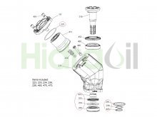 Thumbnail of 3786997 Kit guarnizioni Parker per pistoni motore idraulico F1-025-M F1-041-M F1-051-M F1-061-M F1-081-M F1-101-M