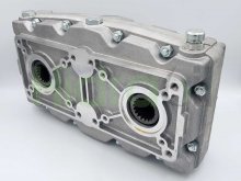 Thumbnail of HMU85001/6 Hidraoil PTO speed increase gearbox for 2 pumps male shaft ratio 1:3.5 over gear