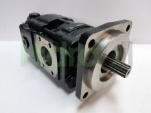 Image 799137GX Casappa hydraulic double cast iron gear pump with valve