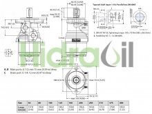 Thumbnail of 11185609 OMR X 50 Danfoss White Orbital-Hydraulikmotor 50 cm3 mit konische Welle