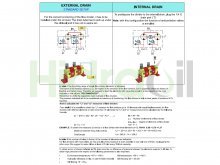 Thumbnail of 9RV04B06 Vivolo gear flow divider 4 elements 0.76 cm3 with valves 35-175 bar group 0 Vivoil