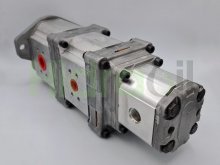 Thumbnail of PRRN SC47 Turolla Sauer Danfoss hydraulic triple gear pump SNP3-SNP3-SNP2