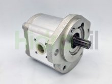 Image 0510625095 Rexroth hydraulic gear pump 16 cm3 SAE z9 splined shaft SAE-A flange CW rotation Viton shaft seal