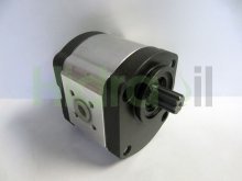 Image 0510415328 Bosch Rexroth hydraulic gear pump 8 cm3 with splined shaft z9