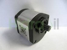 Thumbnail of 0510415337 Pompa idraulica ad ingranaggi Bosch Rexroth 8 cc/giro con albero scanalato 9 denti