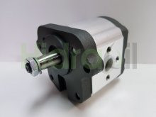Imagem 0510525339 Bomba de engrenagem hidráulica Bosch Rexroth com eixo cônico