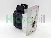 Imagem Bobina de atuador elétrico Danfoss 11166813 PVEH 11-32 Vdc 1x4 DIN padrão passivo S7 para PVG 120